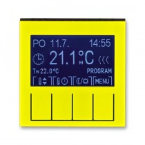 termostat programovatelný LEVIT 3292H-A10301 64 žlutá/kouřová černá